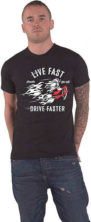 101 Dalmations - Cruella Live Fast T-shirt