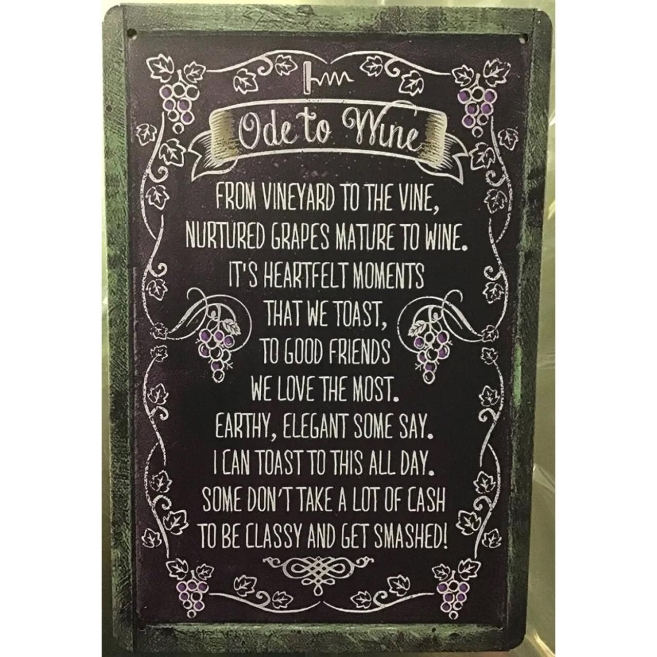 Alcohol - Ode To Wine Billboard