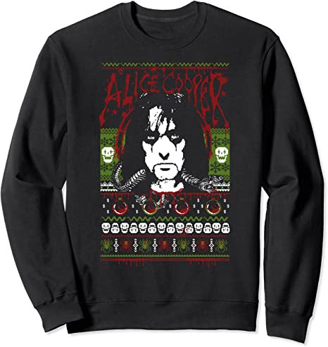 Alice Cooper - Ugly Christmas Sweater