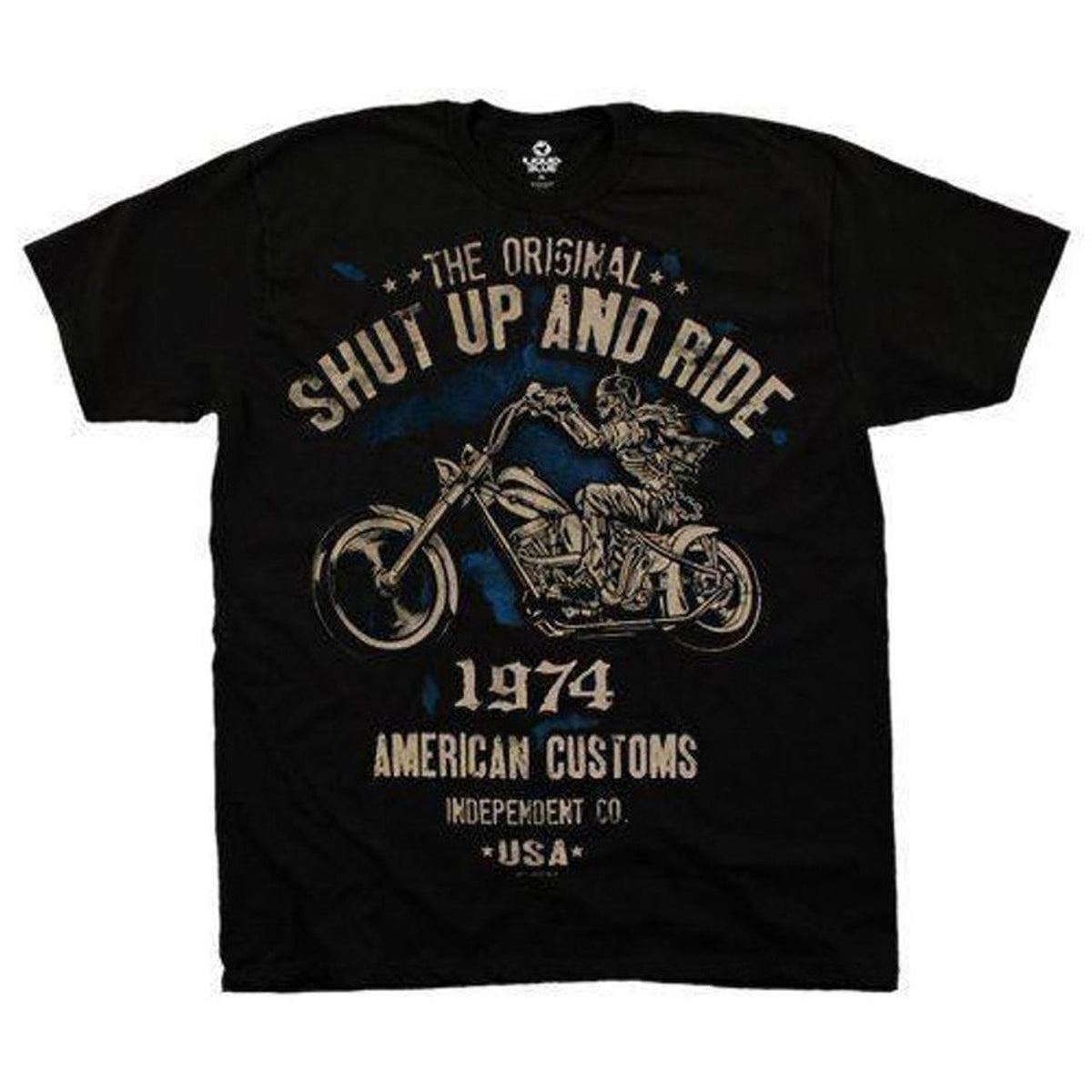 American Customs - The Original Shut Up &amp; Ride T-shirt