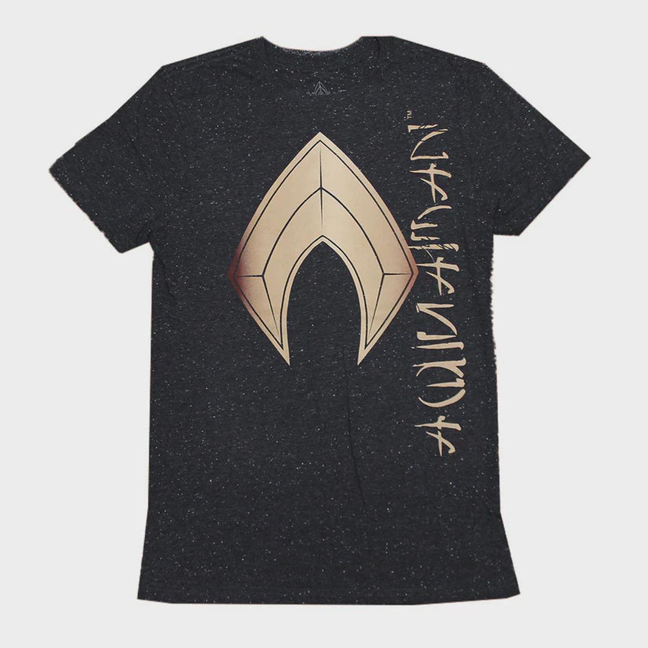 Aquaman - Logo Charcoal Heather T-shirt