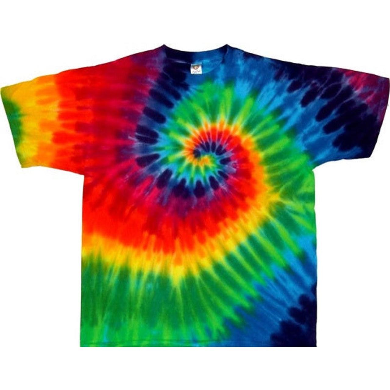 Art - Tie-Dye Blue Purple Green T-shirt