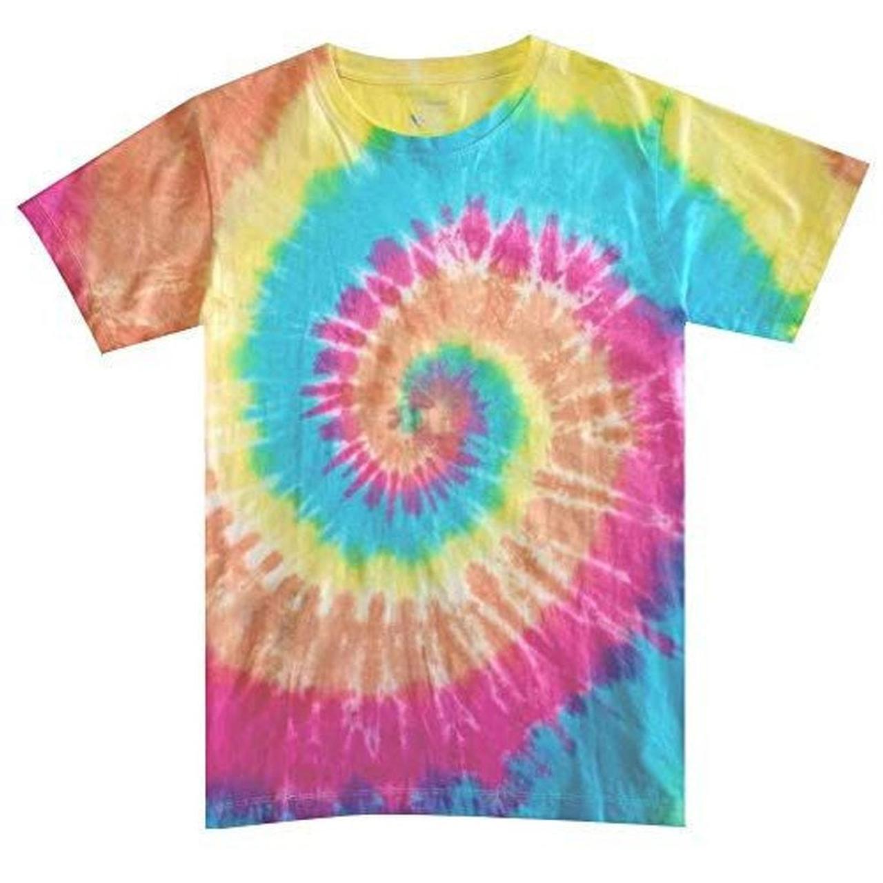 Art - Tie -Dye Orange Yellow Pink T-shirt