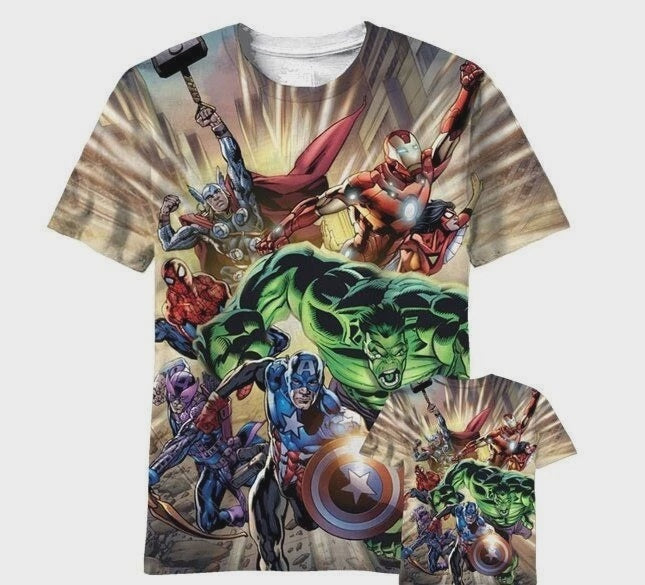 Avengers - All Over Print T-shirt