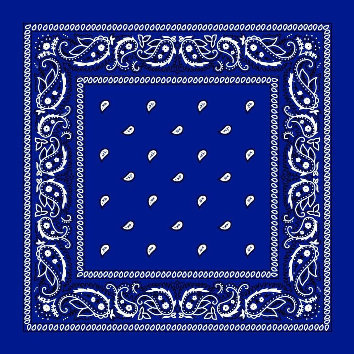 Bandana - Blue Paisley Bandana