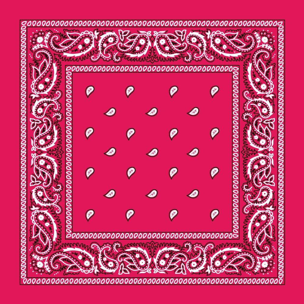 Bandana - Crimson Paisley Bandana