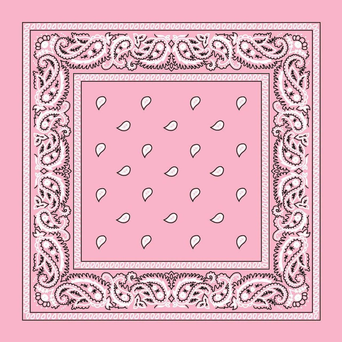 Bandana - Pink Paisley Bandana
