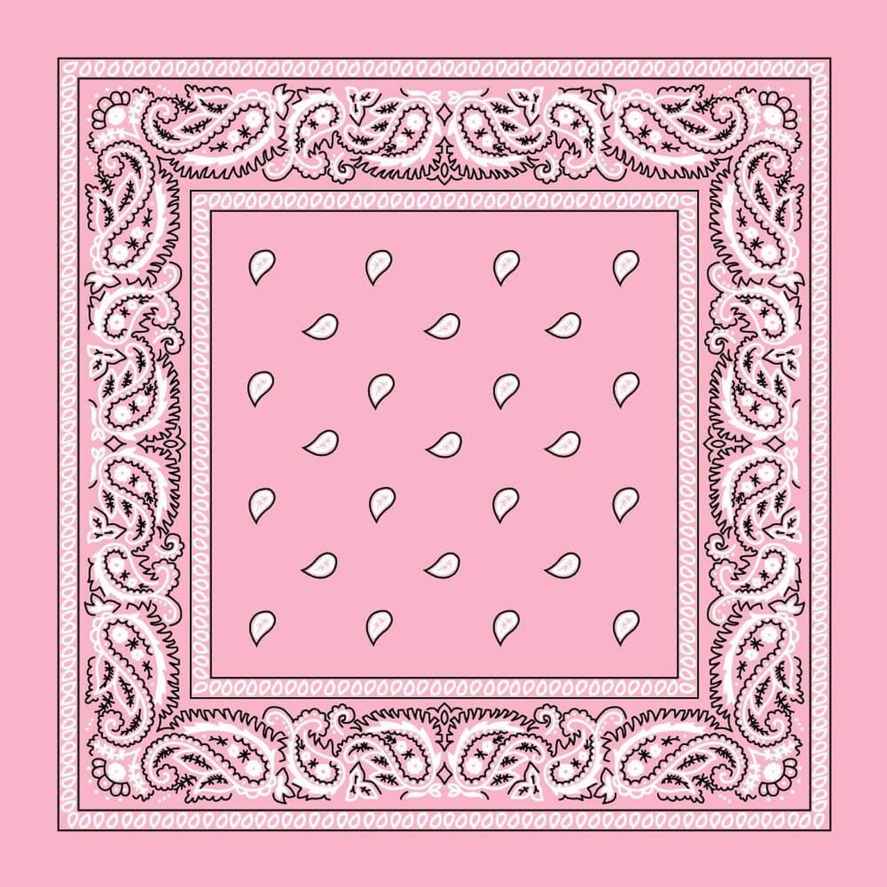 Bandana - Pink Paisley Bandana