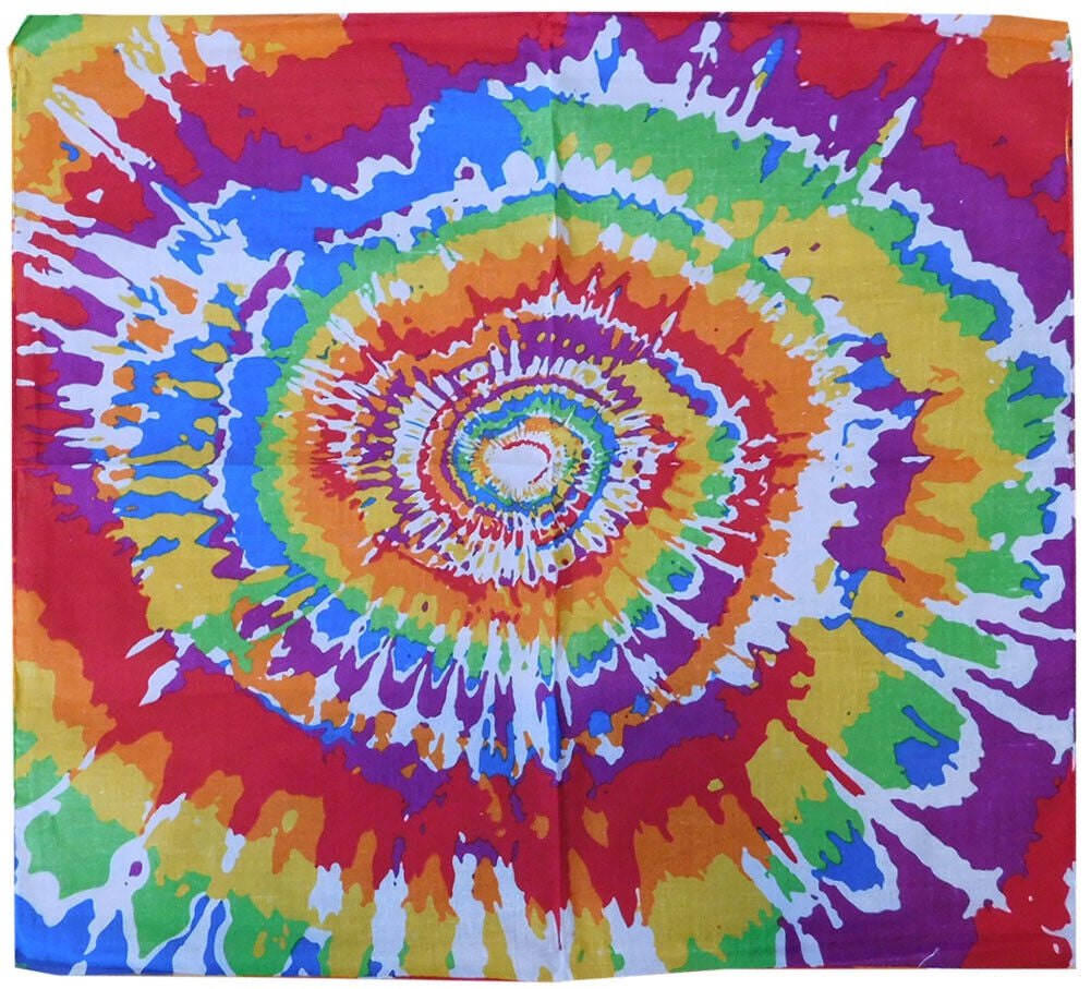 Bandana - Tie Dye Spiral Bandana