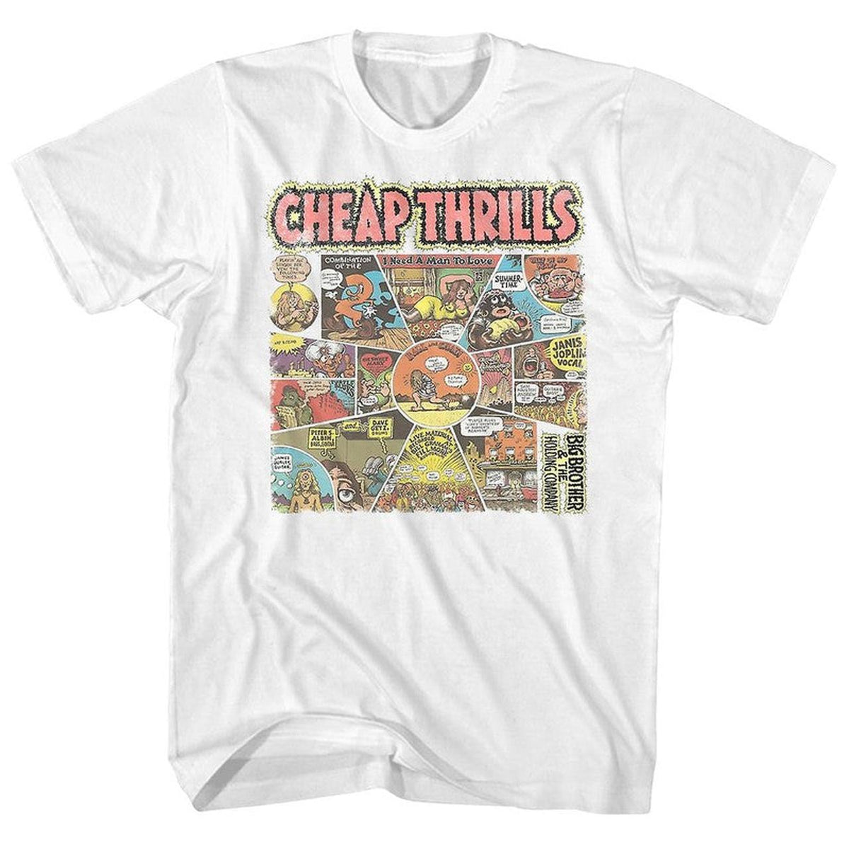 Big Brother &amp; The Holding Co. - Cheap Thrills T-shirt