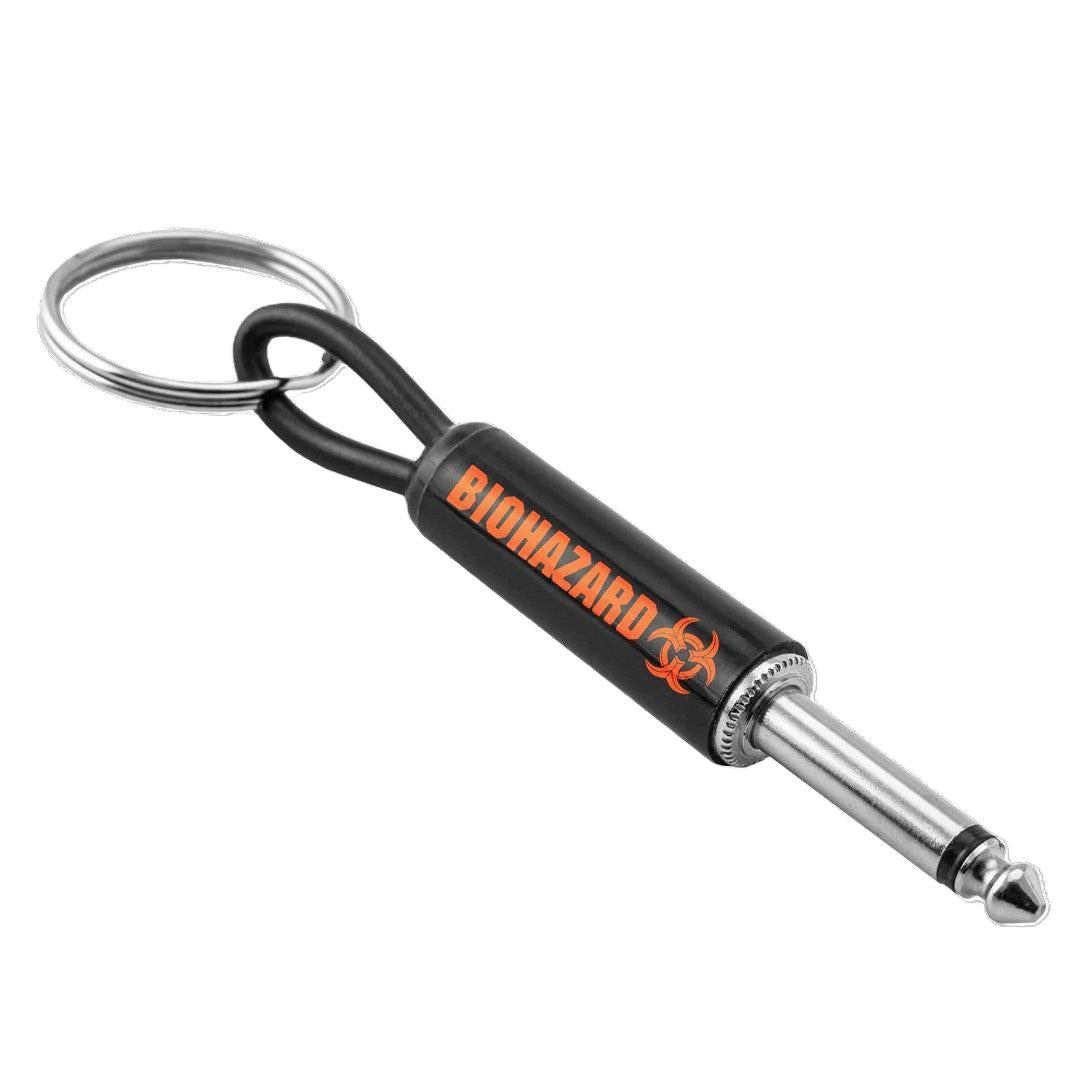 Biohazard - Logo Guitar Plug Keychain