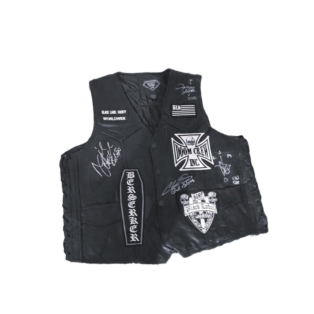 Black Label Society - Autographed Zakk Wylde Exclusive Collection Vest Jacket