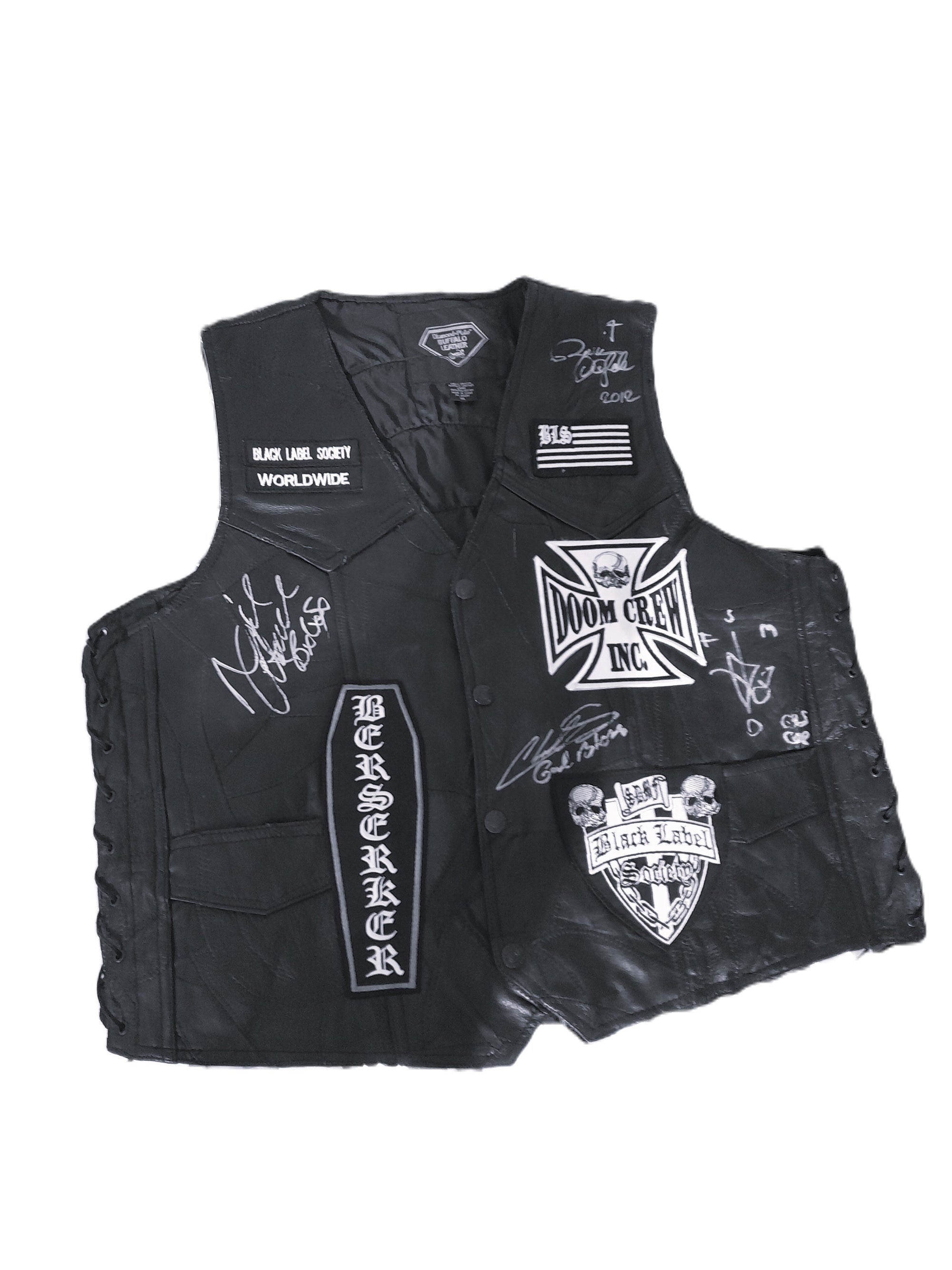 Black Label Society - Autographed Zakk Wylde Exclusive Collection Vest Jacket