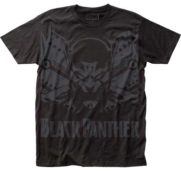 Black Panther - Character Outline T-shirt