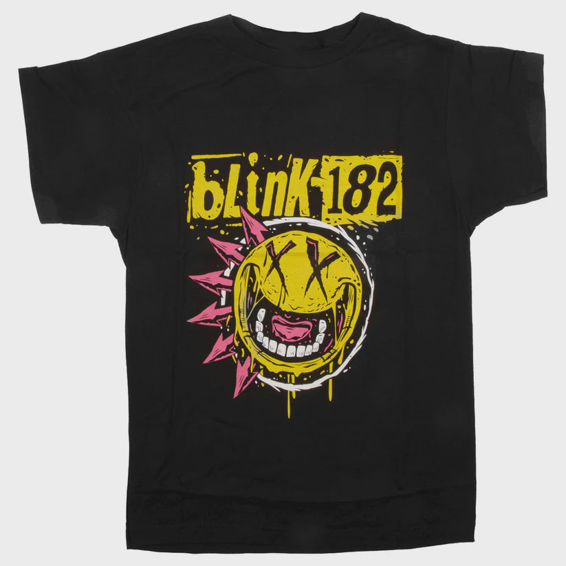 Blink 182 - Punk Smiley T-shirt