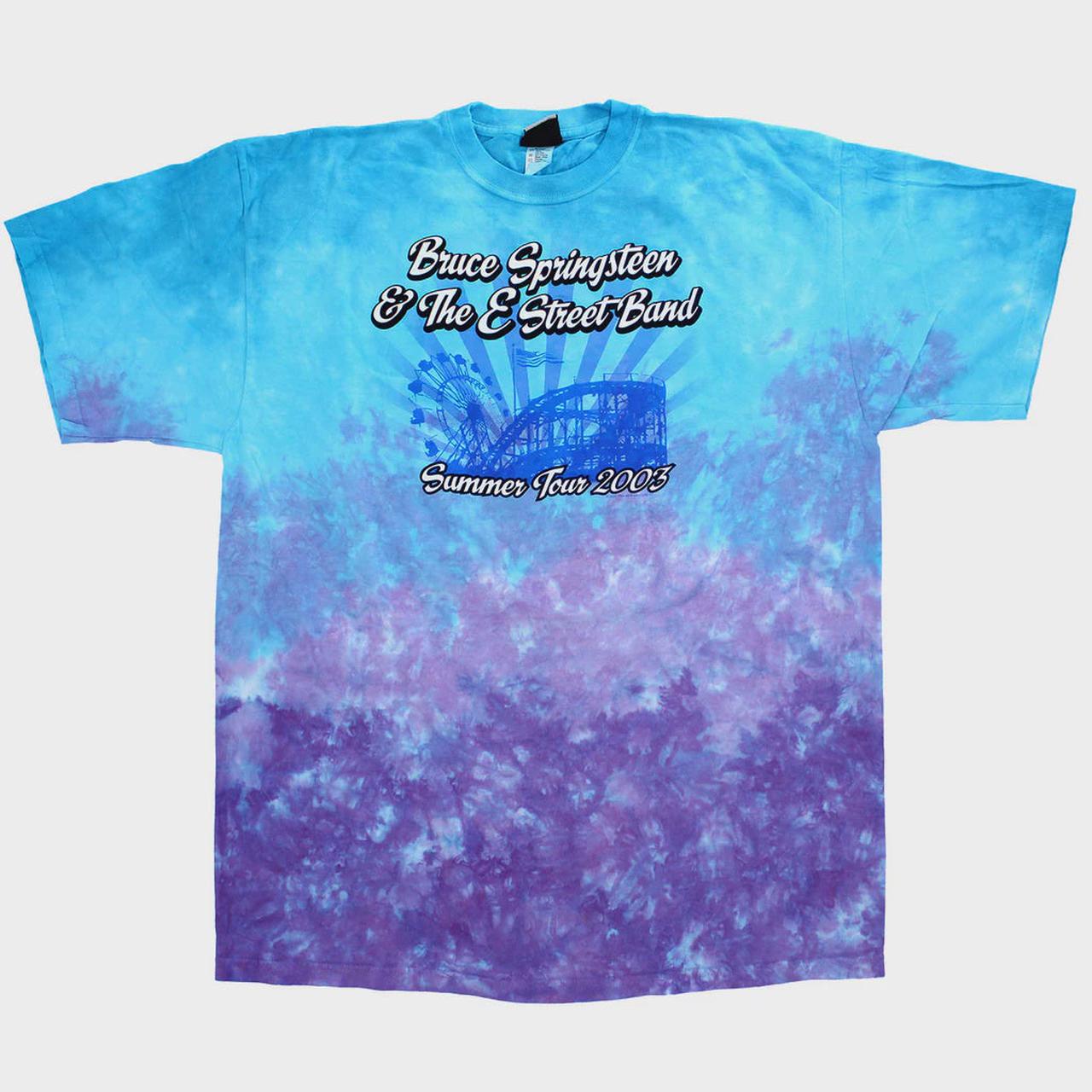 Bruce Springsteen - Summer Tour 2003 Tie Dye T-shirt