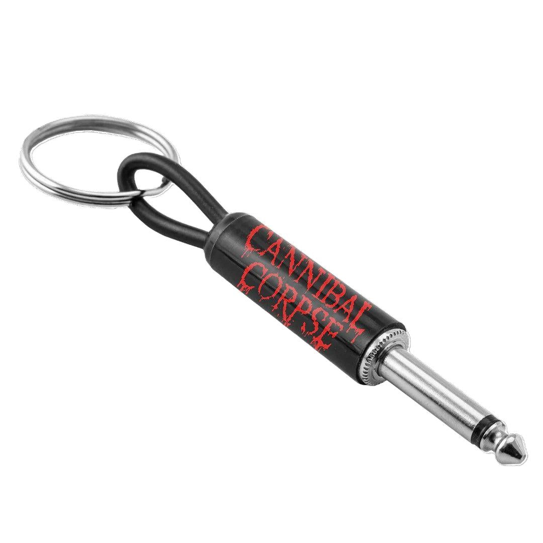 Cannibal Corpse - Logo Guitar Plug Keychain