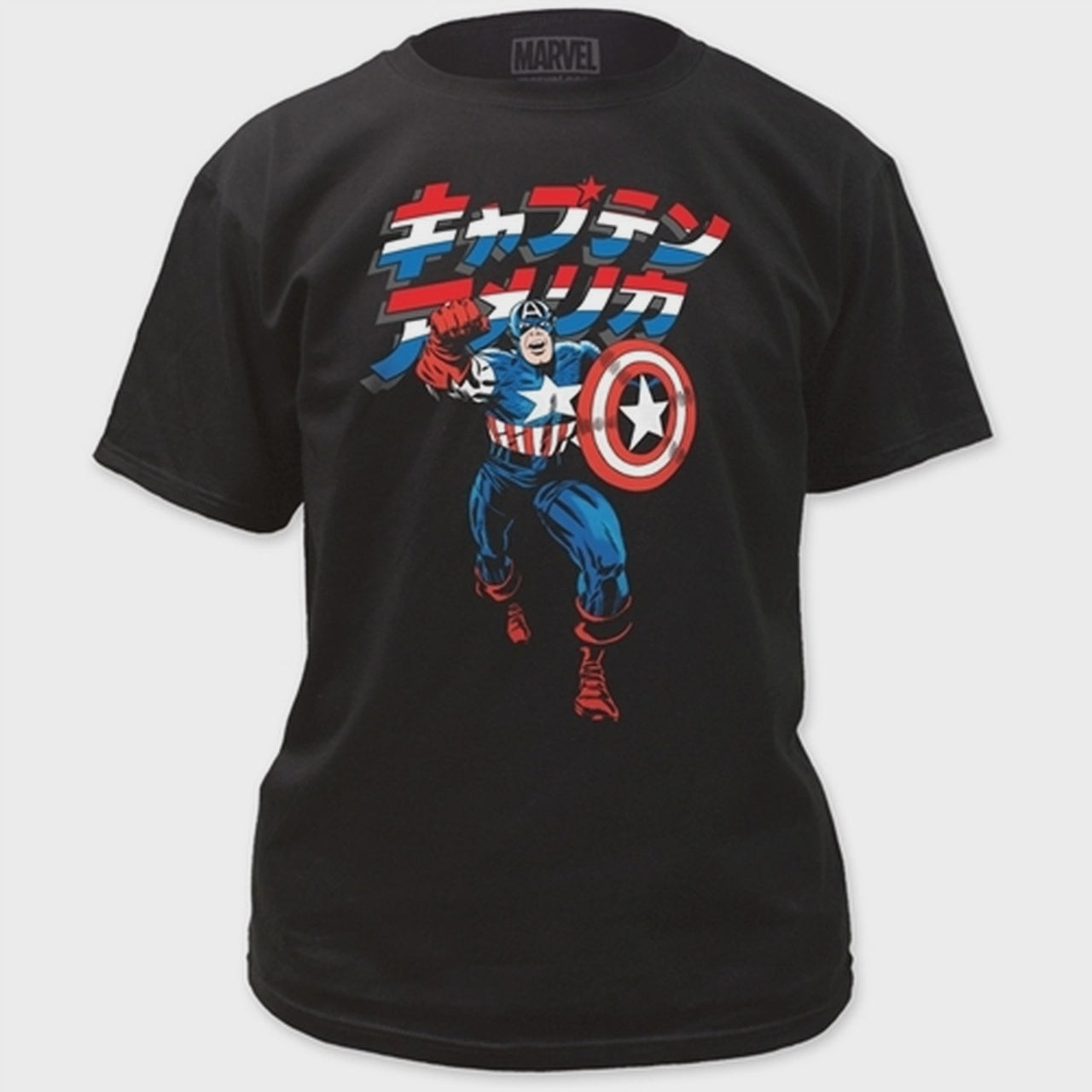 Captain America - Japanese Writing T-shirt