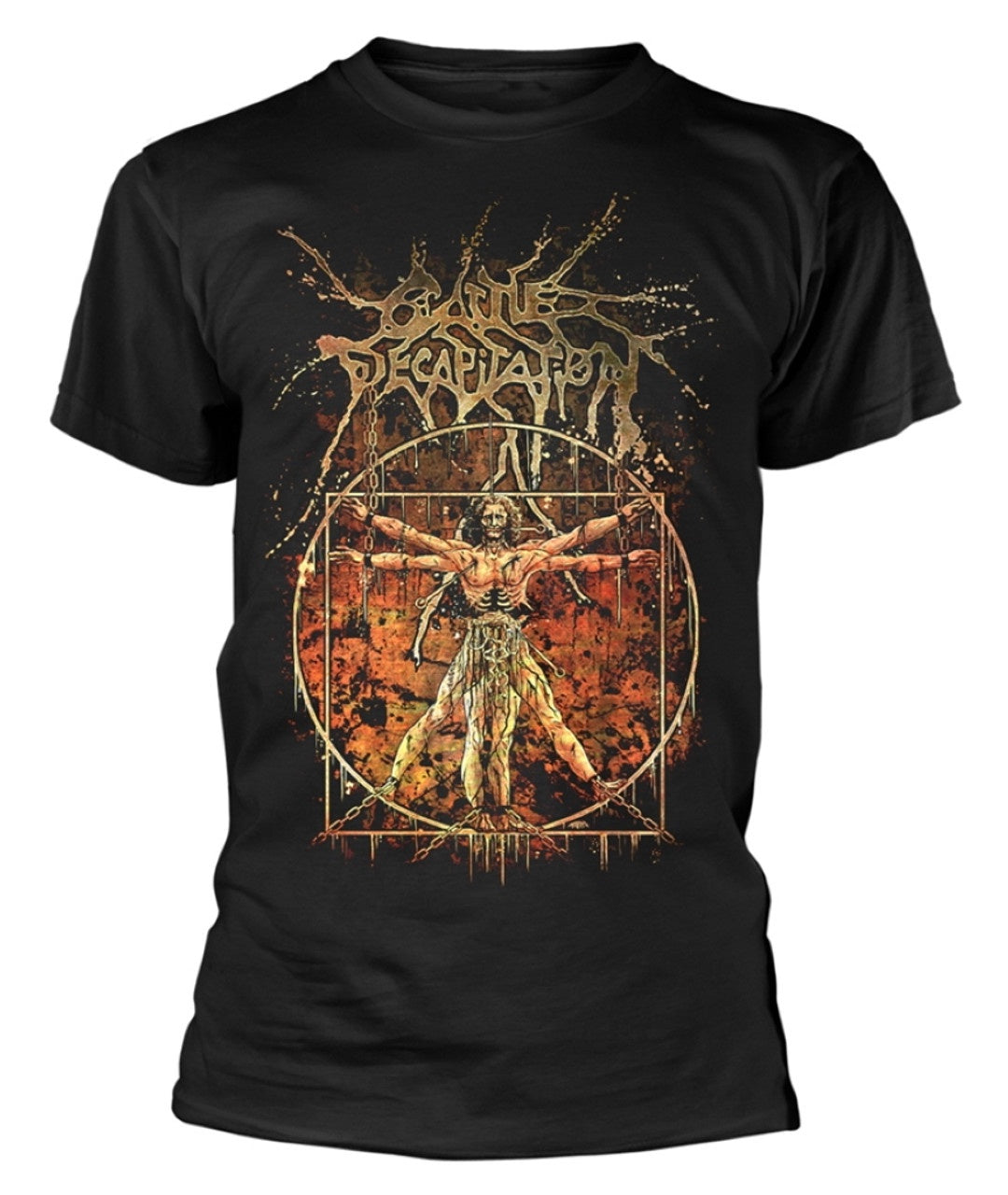 Cattle Decapitation - Vitruvian T-shirt