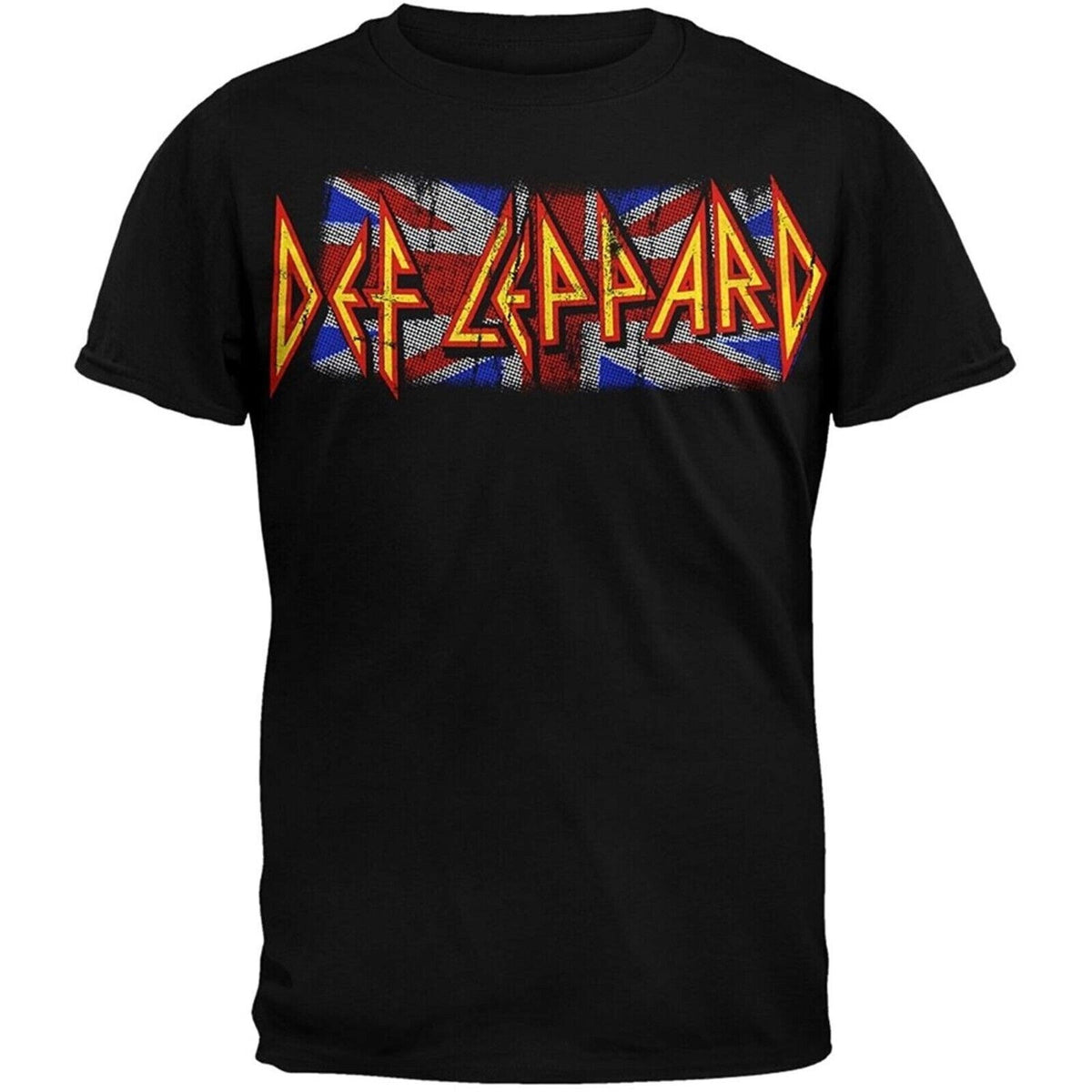 Def Leppard - Union Jack Logo T-shirt