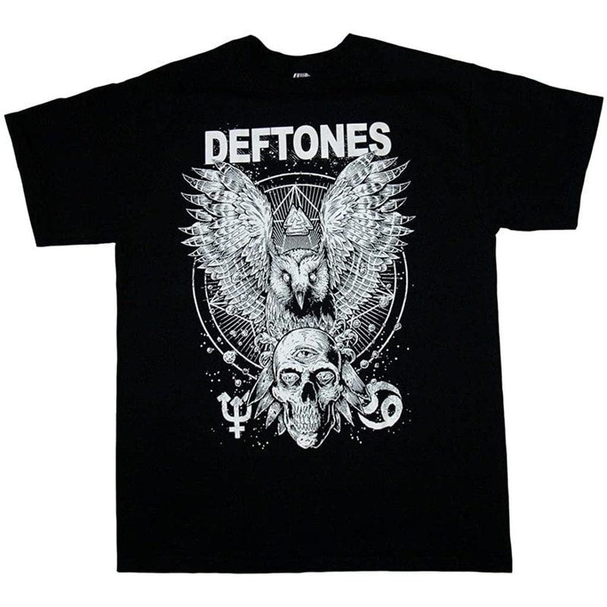 Deftones - Owl and Skull T-shirt