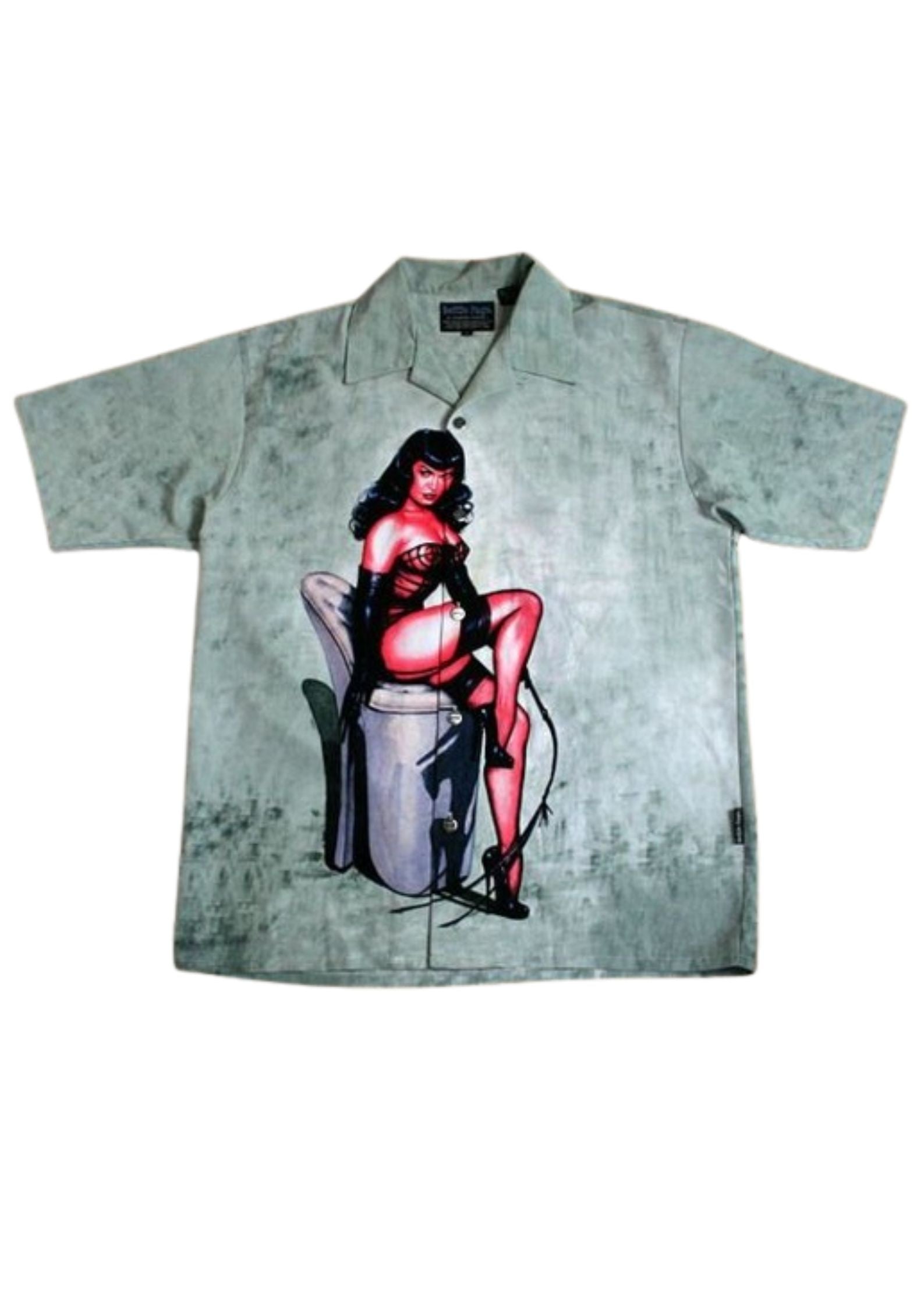 Dragonfly - Bettie Page Extraique Button Up Shirt