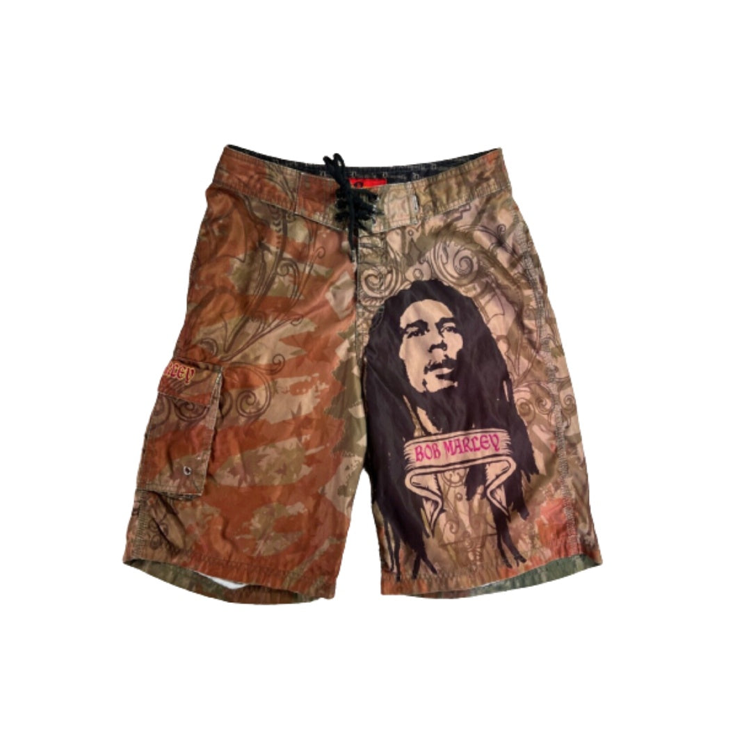 Dragonfly - Bob Marley Camo Board Shorts