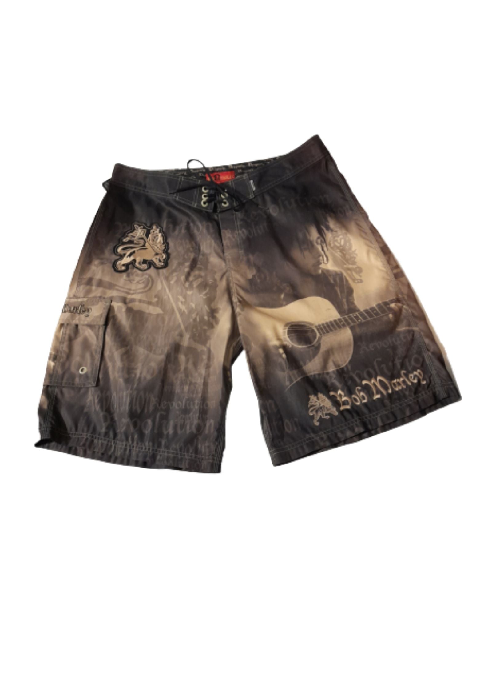 Dragonfly - Bob Marley Get Up Stand Up Board Shorts