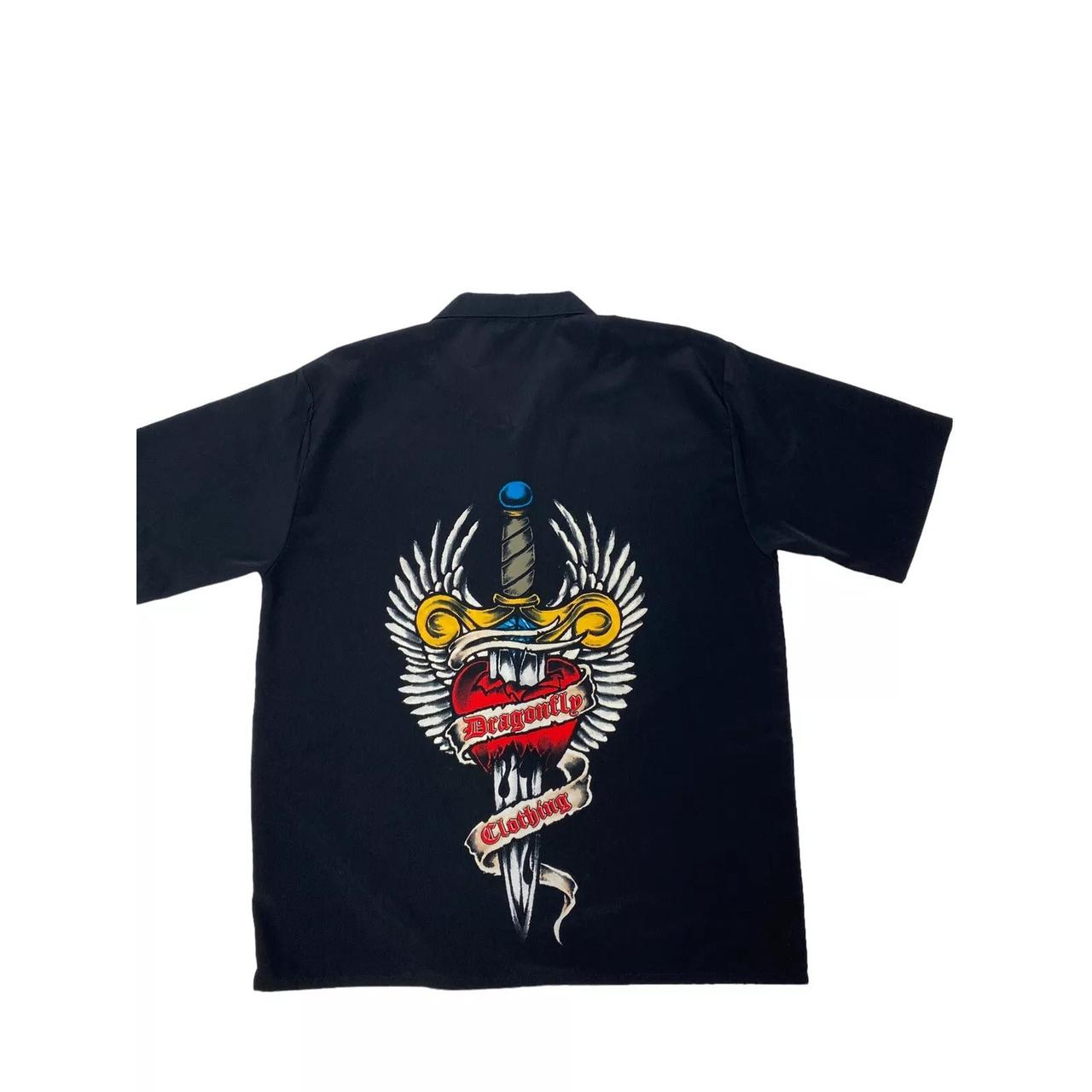 Dragonfly - Full Filled Button Up Shirt