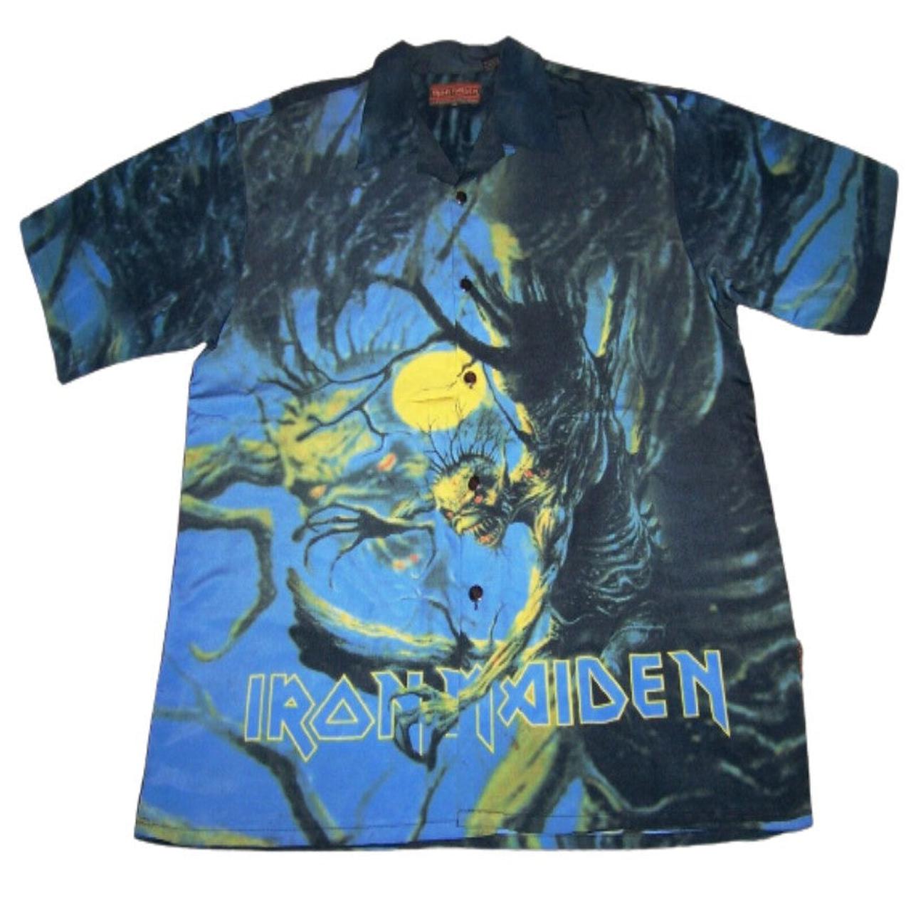Dragonfly - Iron Maiden Fear Of The Dark Button Up Shirt