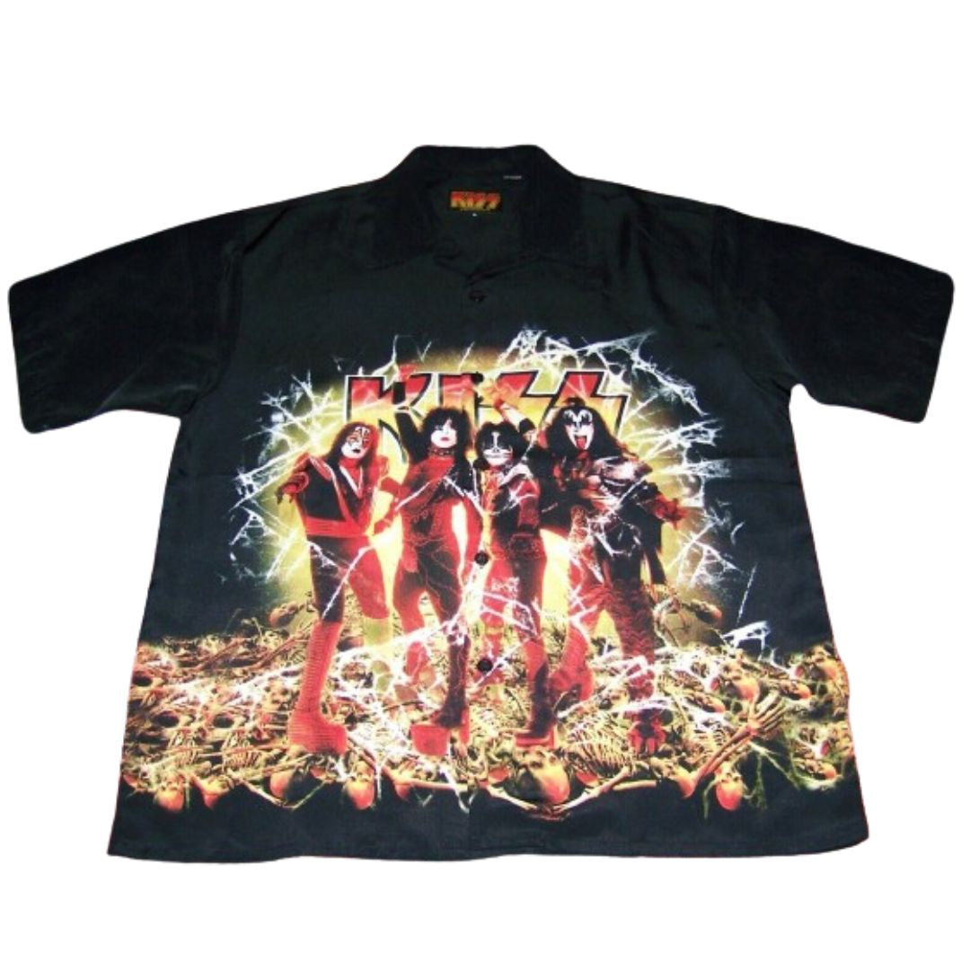 Dragonfly - KISS Psycho Circus 1998 L.A. Button Up Shirt