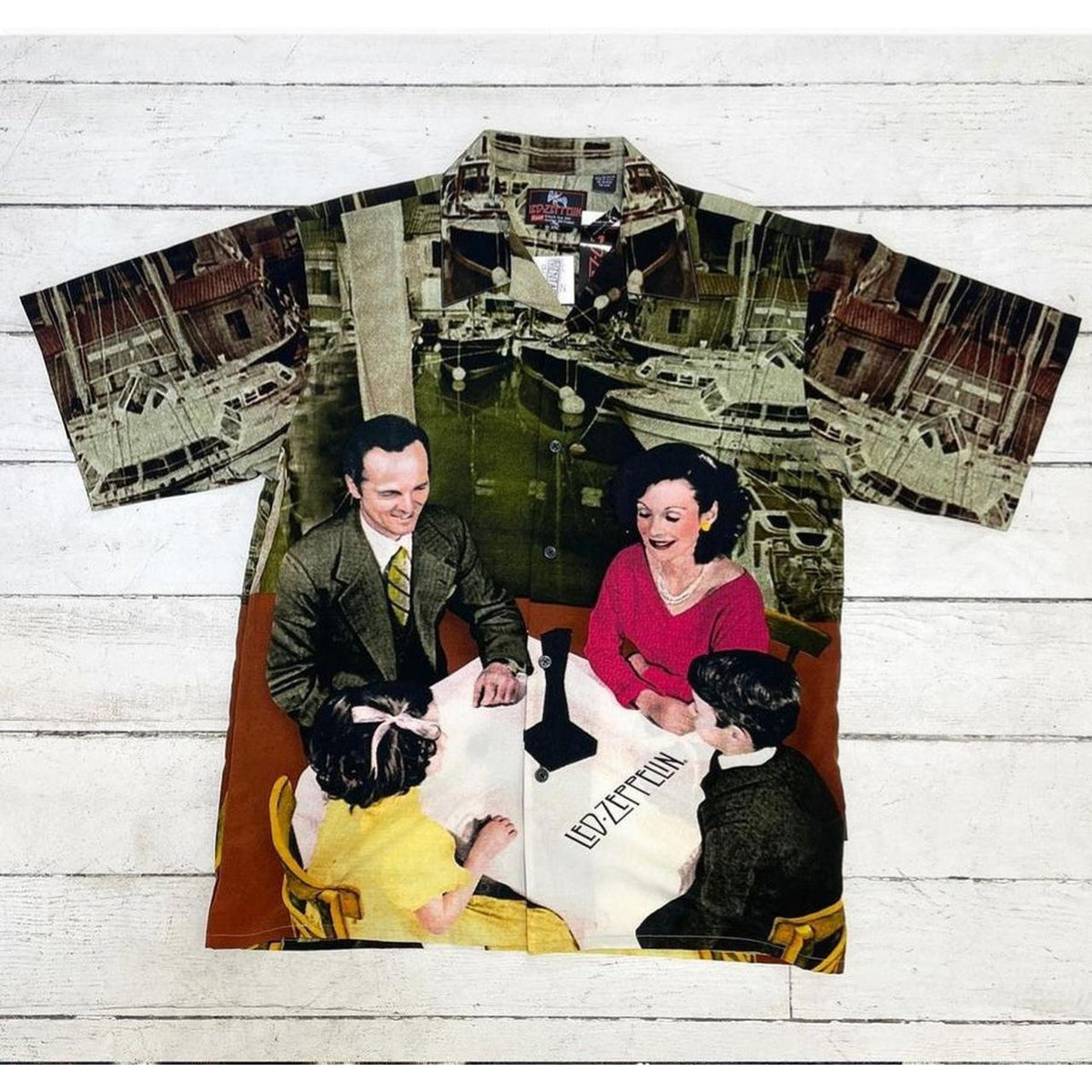 Dragonfly - Led Zeppelin Tea For One Button Up Shirt