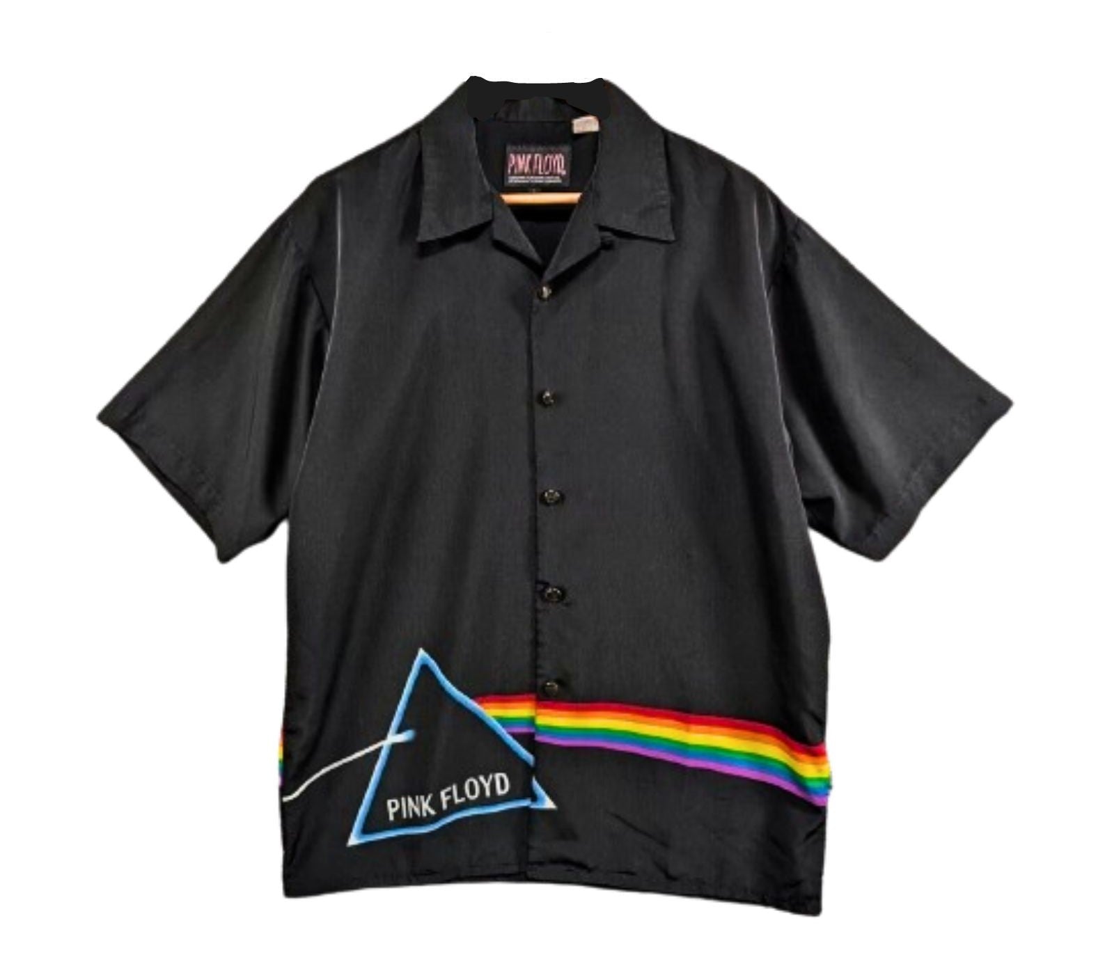 Dragonfly - Pink Floyd Dark Side Of The Moon Button Up Shirt