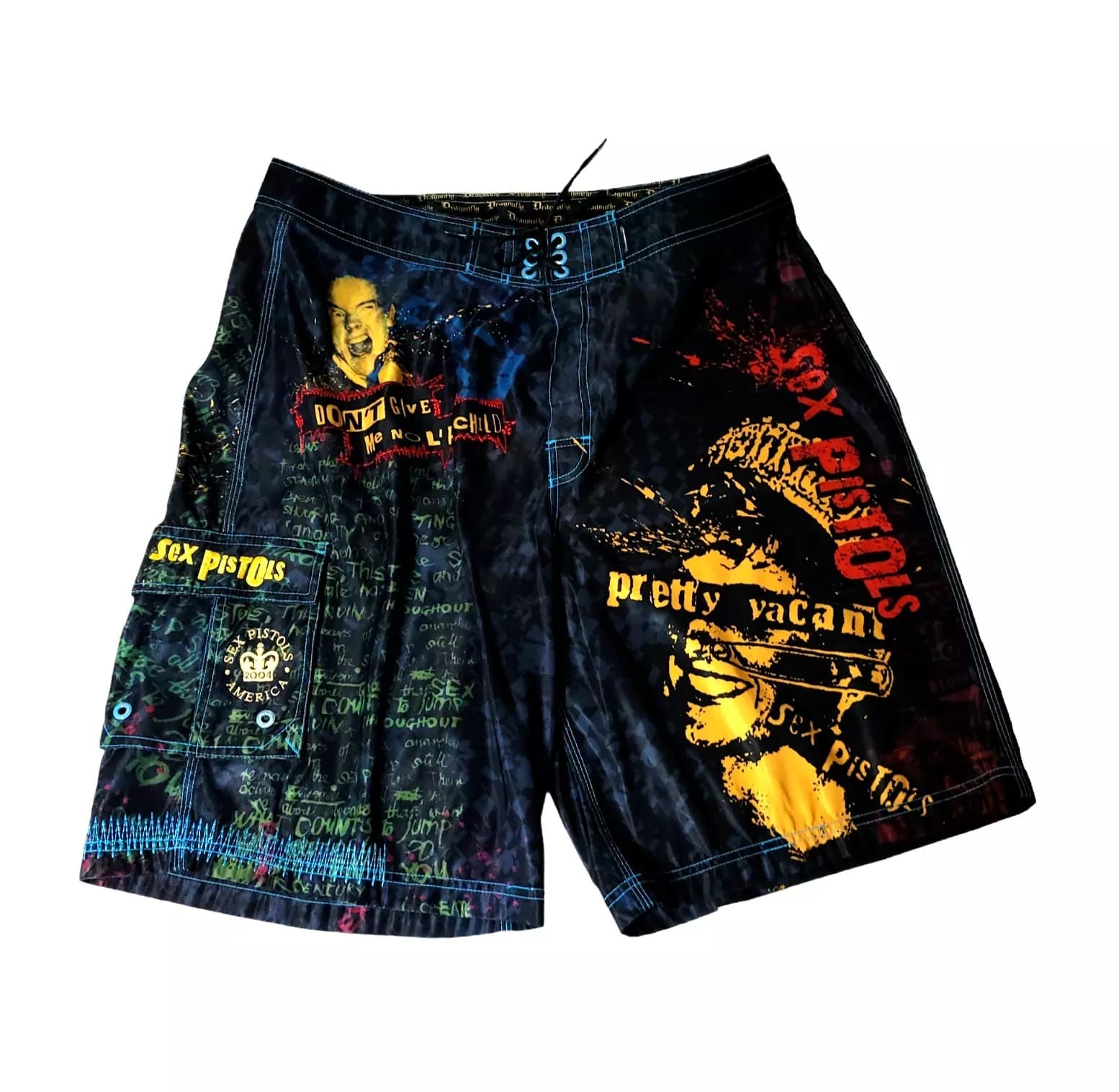 Dragonfly - Sex Pistols Fascist Regime Board Shorts