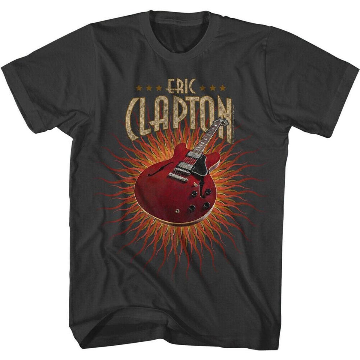 Eric Clapton - Gibson Les Paul T-shirt