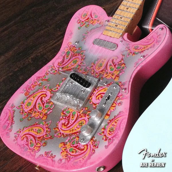 Fender Telecaster - Pink Paisley Miniature Guitars