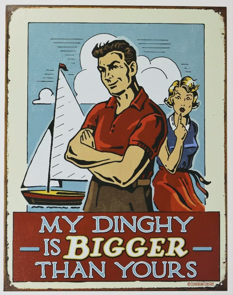 Fishing - My Dinghy is Bigger Than Yours Billboard