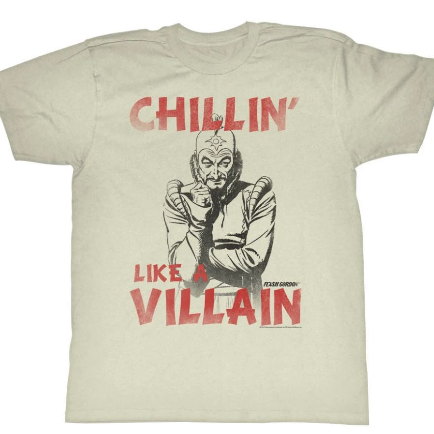 Flash Gordon - Chillin' Like a Villain T-shirt