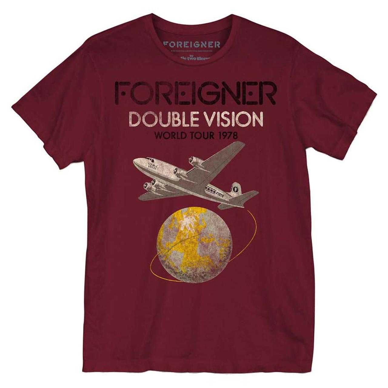 Foreigner - Double Vision World Tour T-shirt