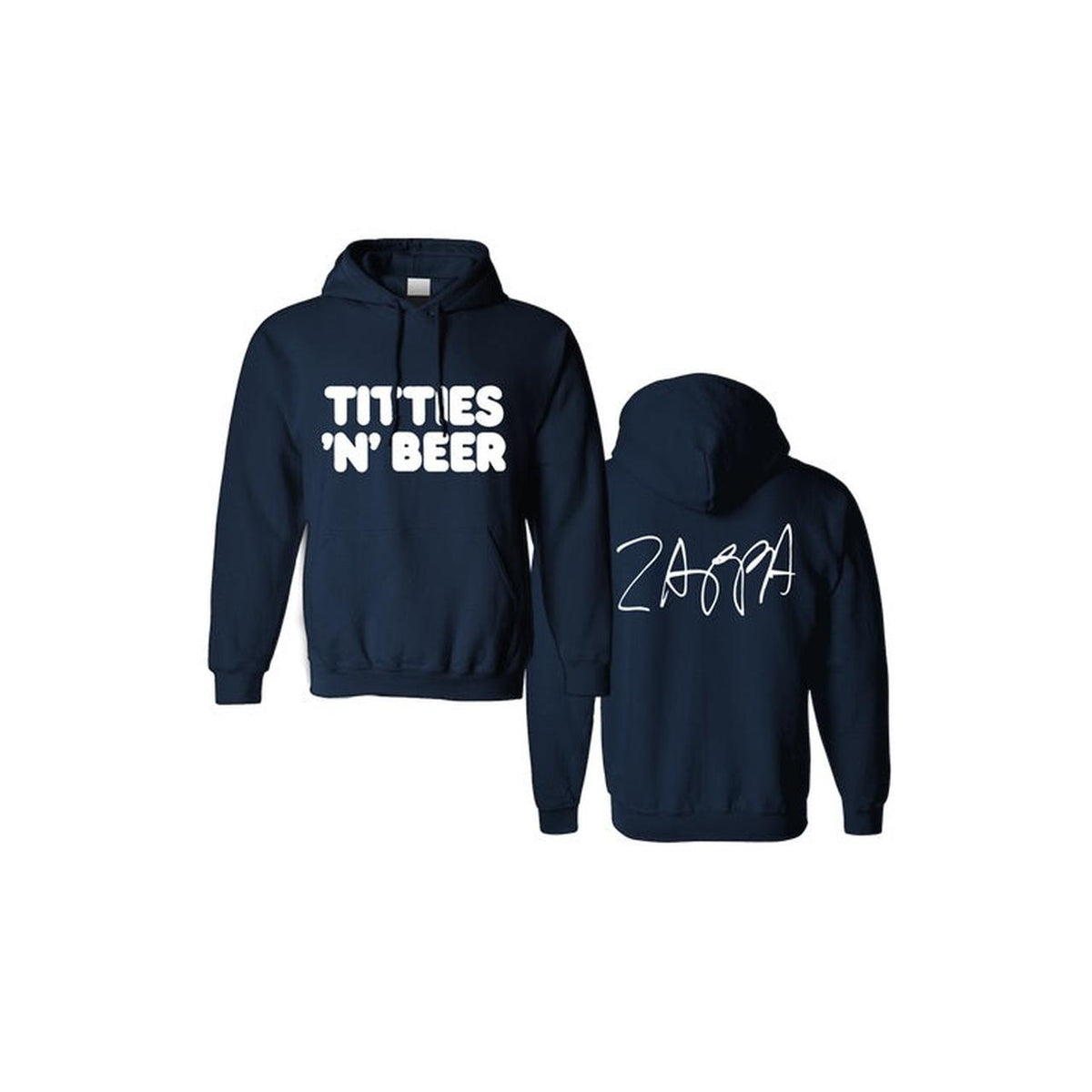 Frank Zappa - Titties N Beer Hoodie