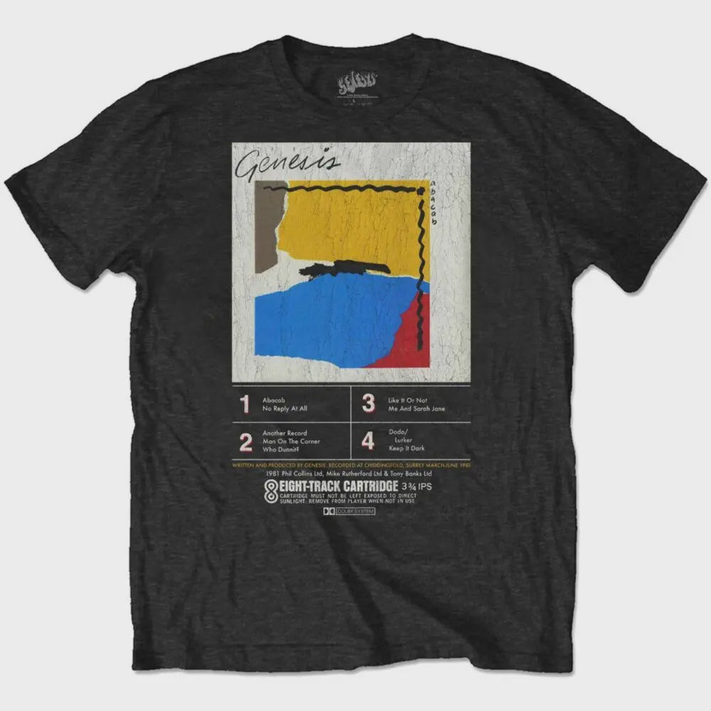 Genesis - ABACAB 8-Track 1981 T-shirt