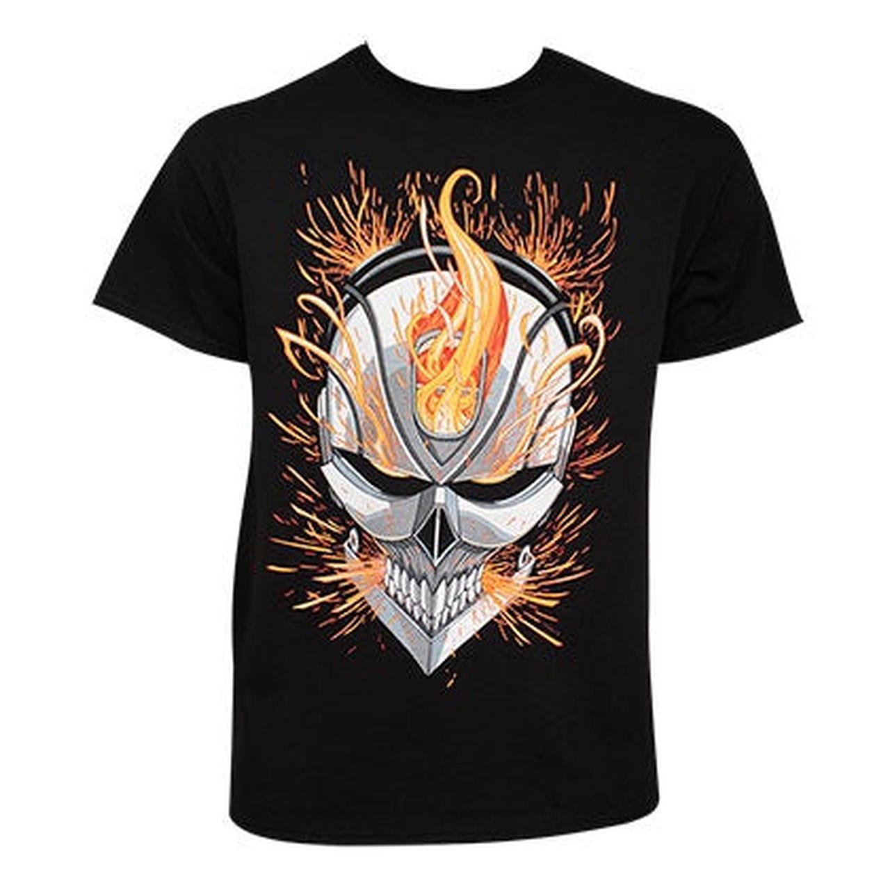 Ghost Rider - Flaming Skull T-shirt