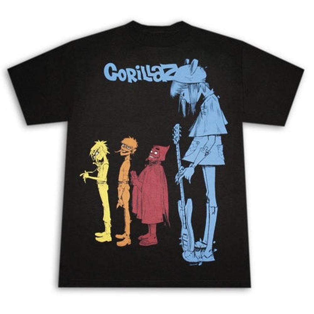 Gorillaz - Color Characters T-shirt