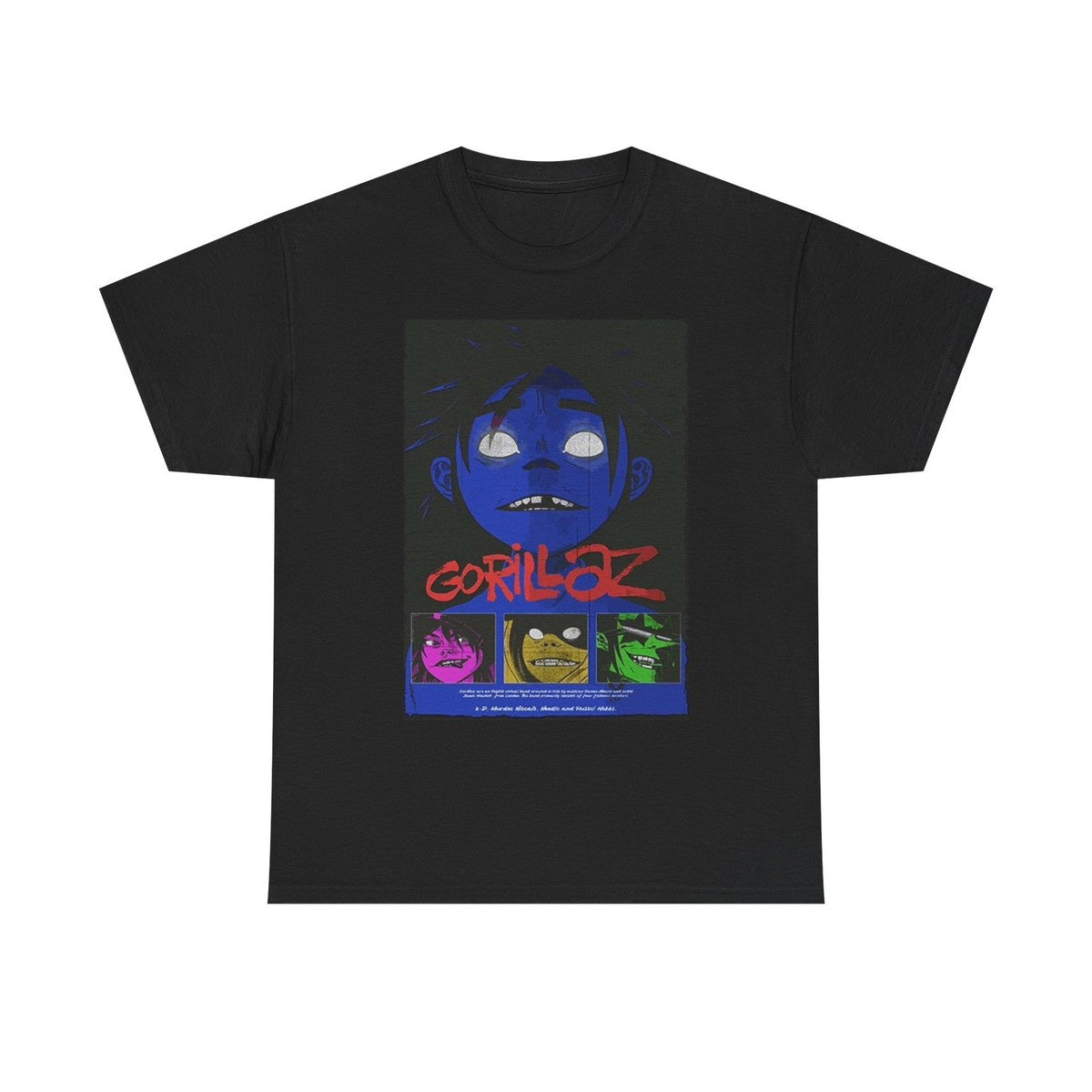 Gorillaz - Vintage Poster T-shirt