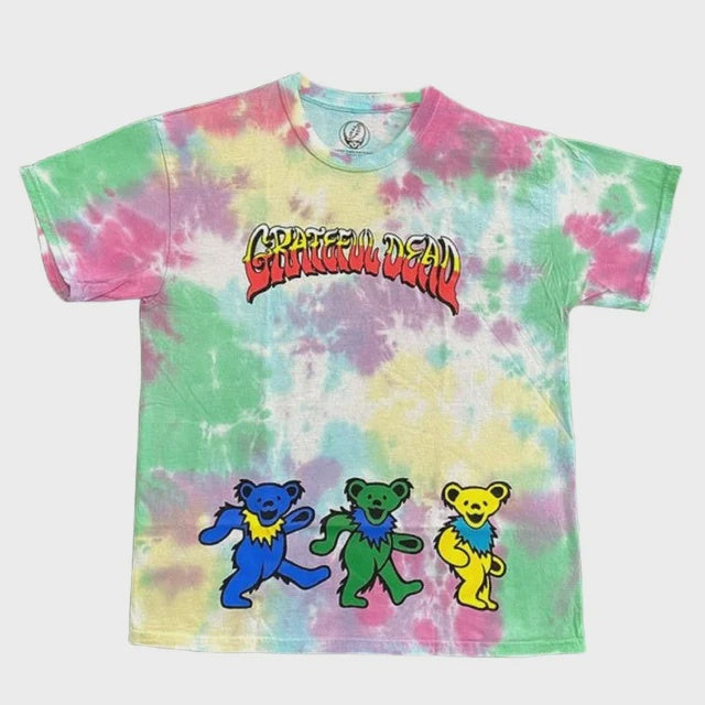 Grateful Dead - Dancing Bears Tie Dye T-shirt