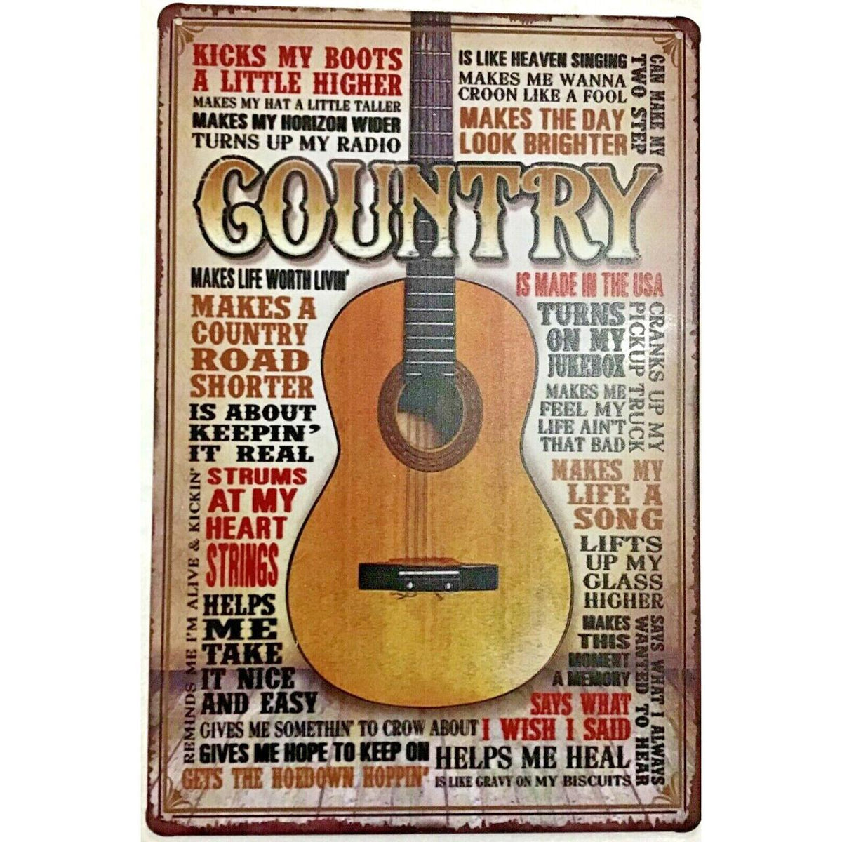Guitar - Country Made in America Billboard