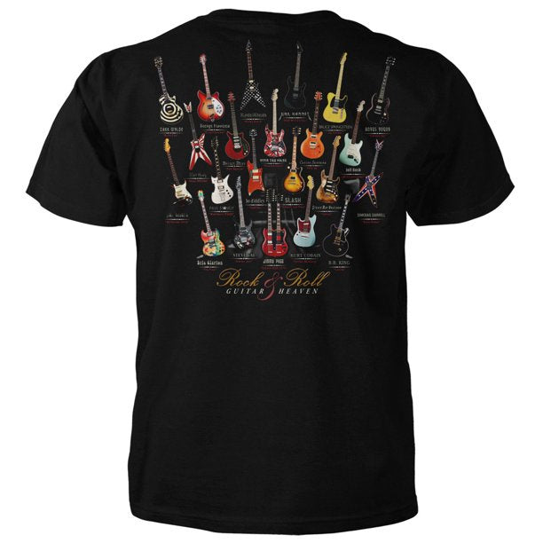 Guitars - Rock n Roll Guitar Heaven T-shirt