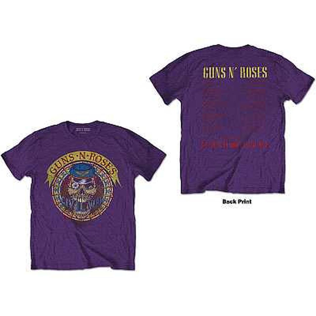 Guns N Roses - Civil War Purple T-shirt