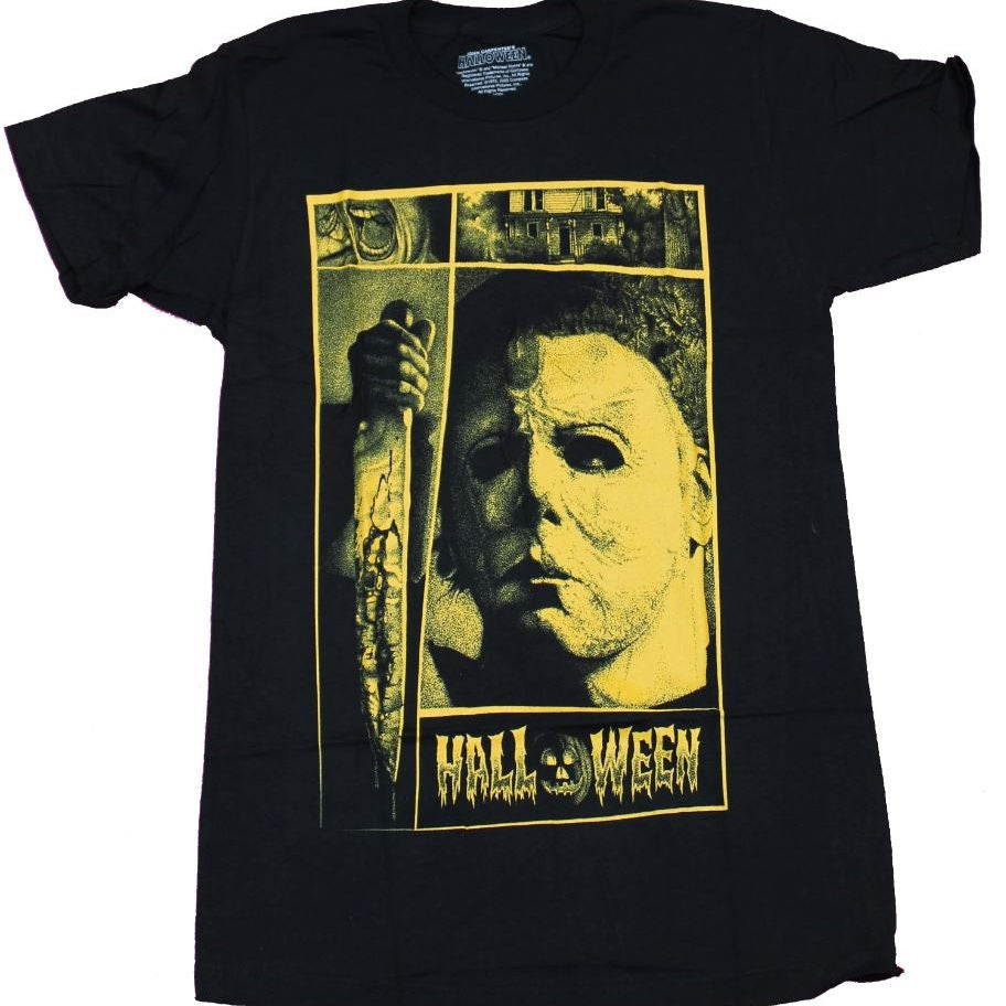 Halloween - Michael Collage T-shirt