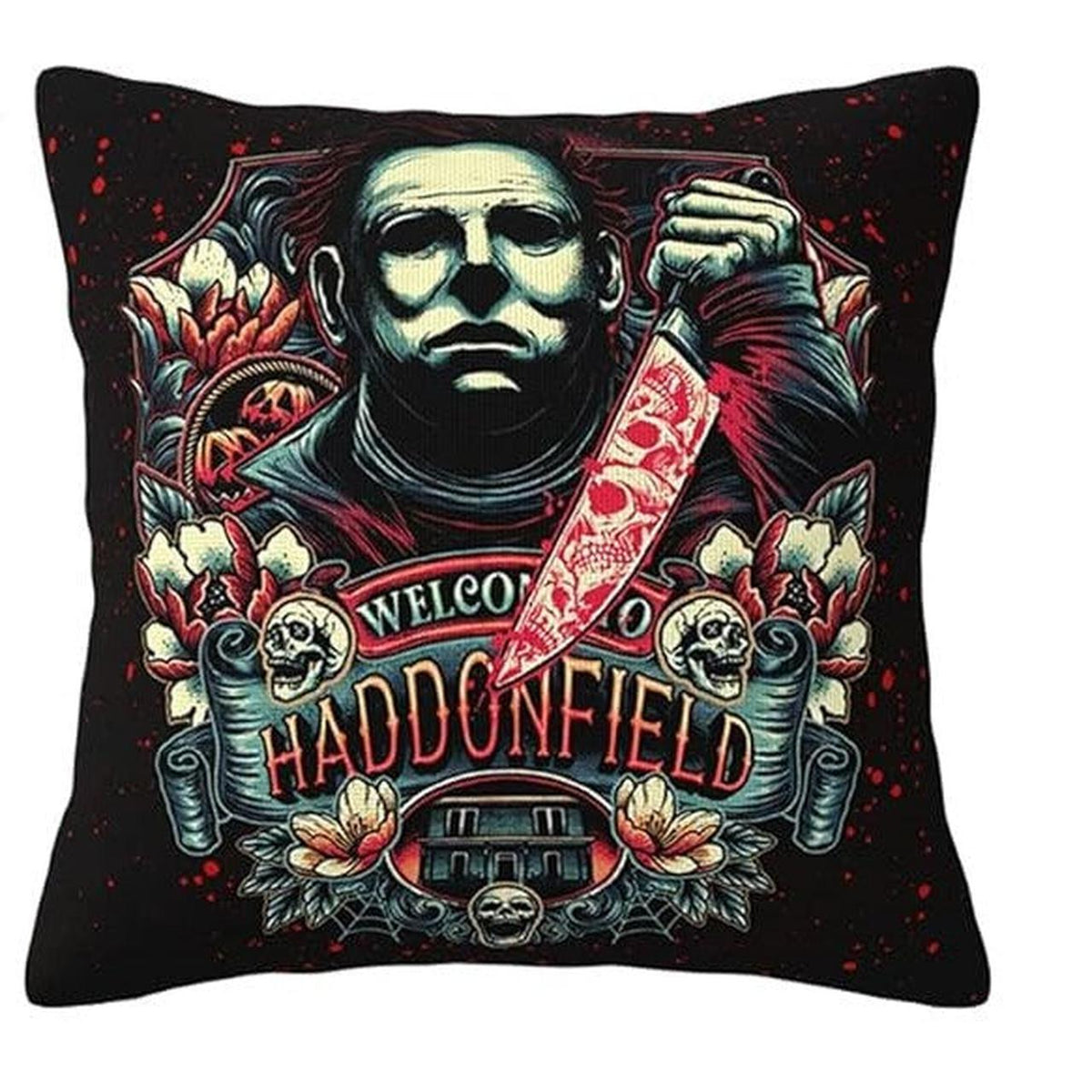 Halloween- Welcome To Haddonfield Throw Pillow